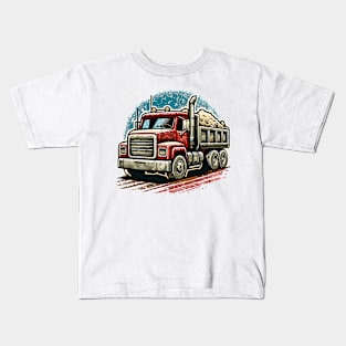 Cartoon truck Kids T-Shirt